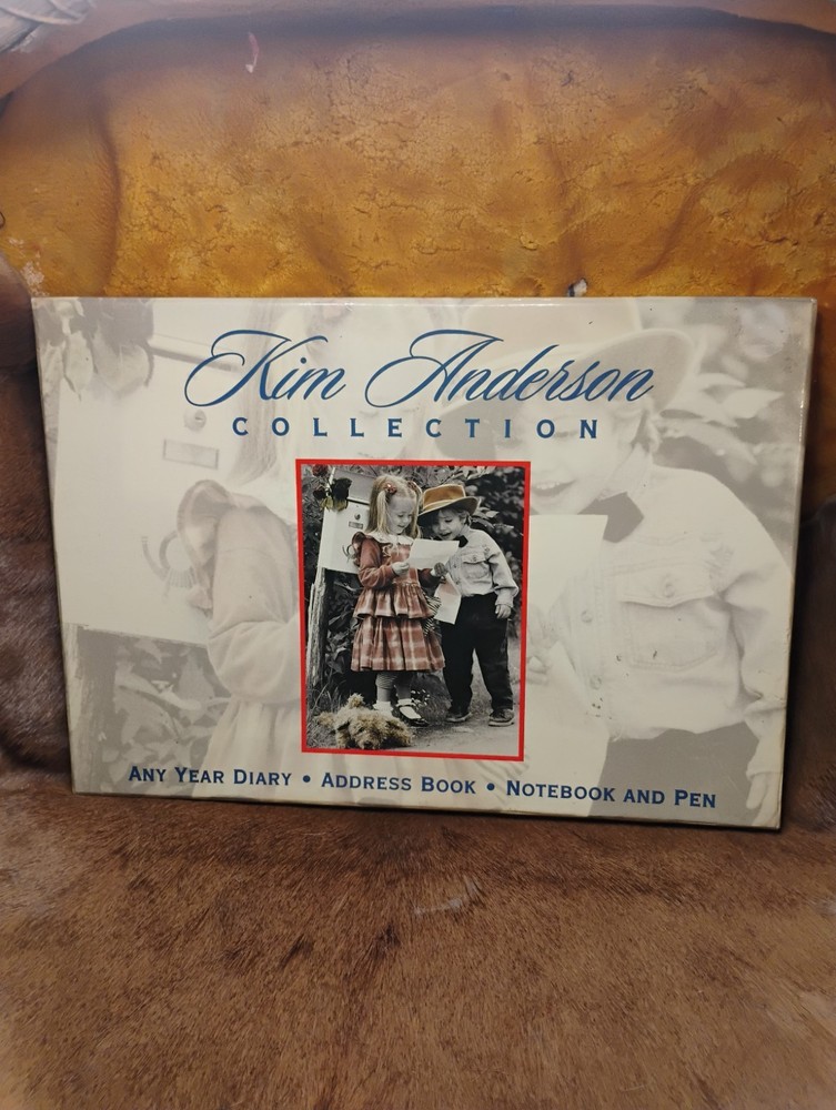 Kim Anderson COLLECTION ANY YEAR DIARYADDRESS BOOKNOTEBOOK AND PEN