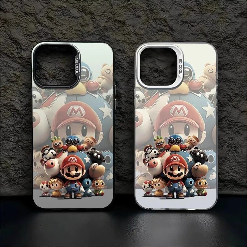 Phone Case For iPhone 15 Pro Max 14 13 12 11  Trendy Cartoon case