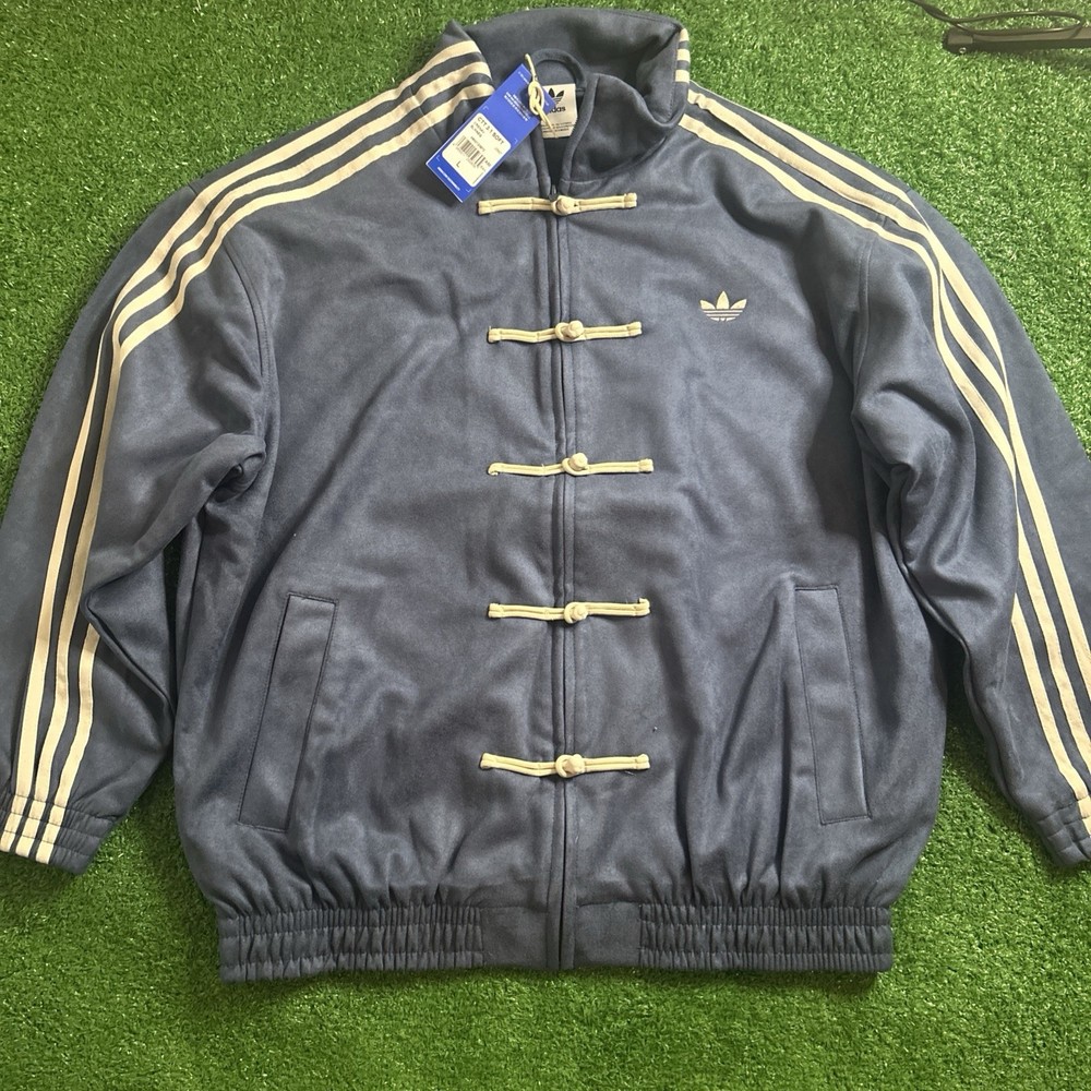 Adidas Originals Chinese New Year (CNY) Jacket JZ9927 Unisex Navy Blue Large (L)