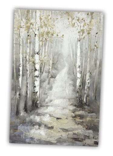 Abstract Wall Art Forest Landscape Modern Wall Art Paintings 16x24 Forest 04-image