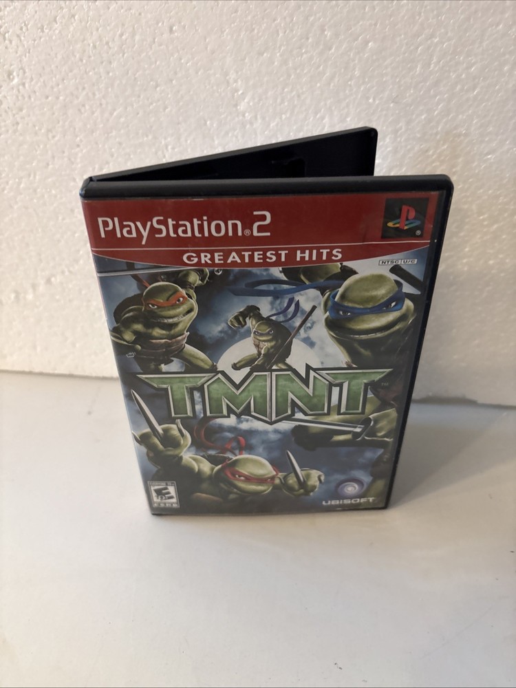 TMNT PlayStation 2 PS2 Game CIB Complete With Manual Greatest Hits C