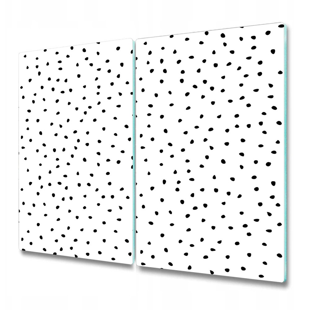 Glass Kitchen Chopping Board Worktop Saver Drawn Dot Simple Geometric 2x30x52