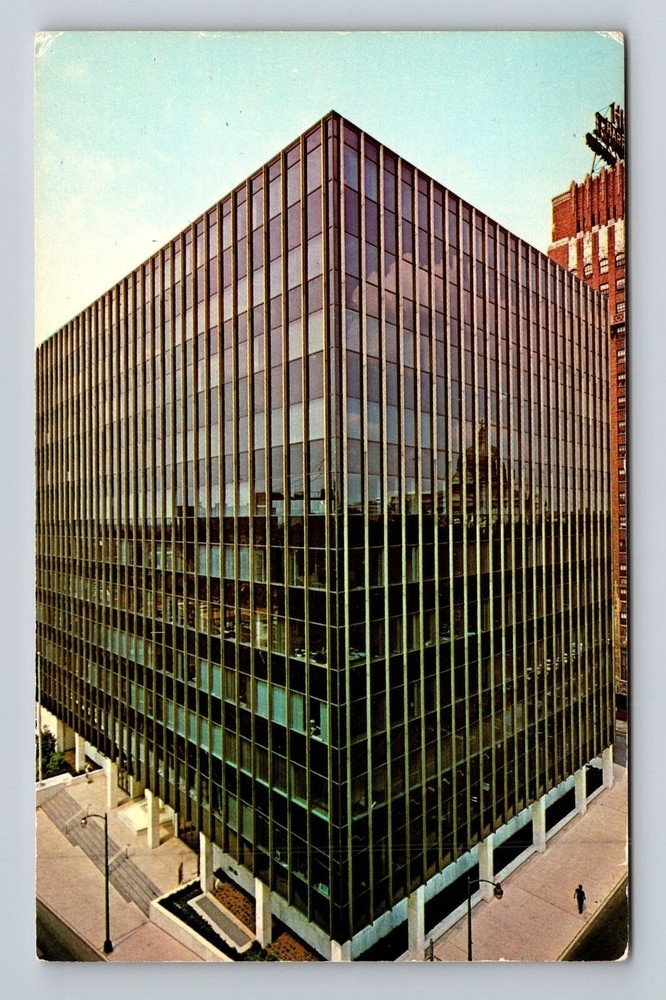 Harrisburg PA-Pennsylvania, Panoramic View Federal Building Vintage Postcard