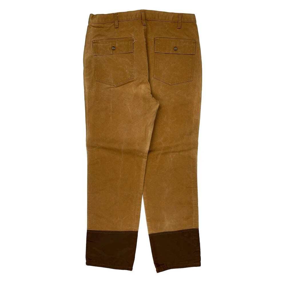 Unbranded Double Knee Cargo Pants - 32W 30L Brown Cotton