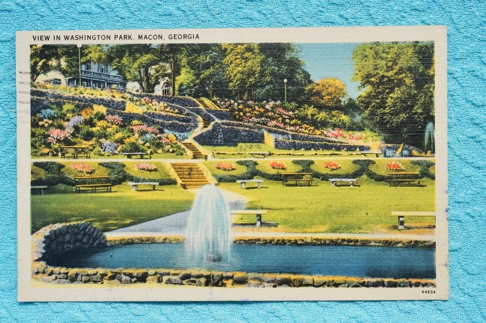 View in Washington Park, Macon, Georgia