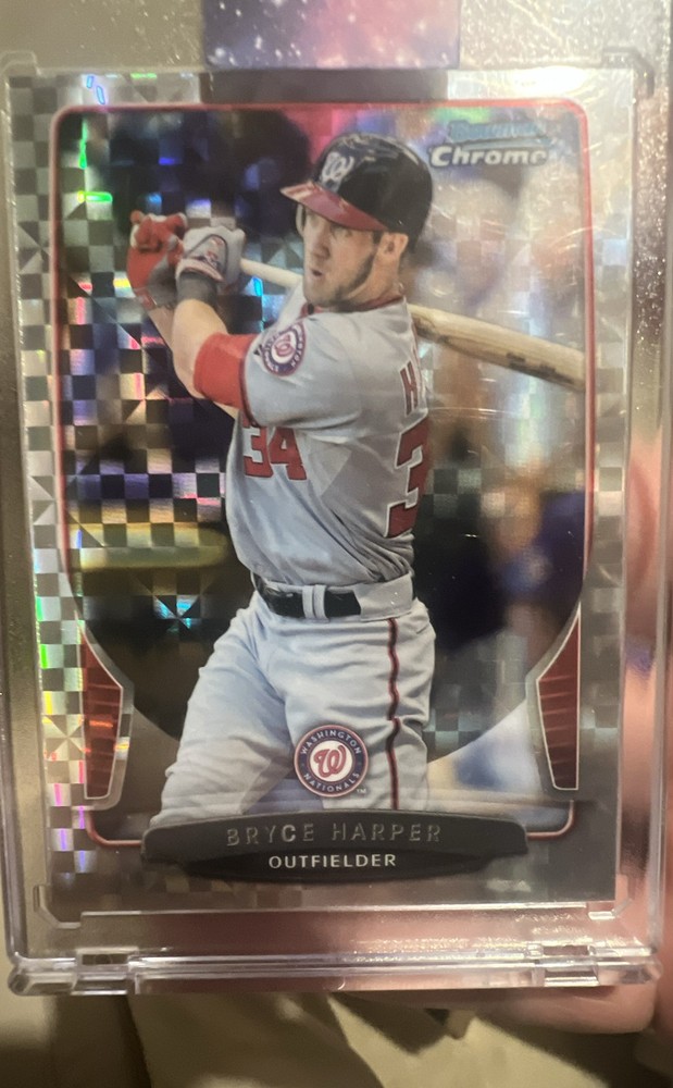 2013 Bowman Chrome - Bryce Harper #1 X-Fractor