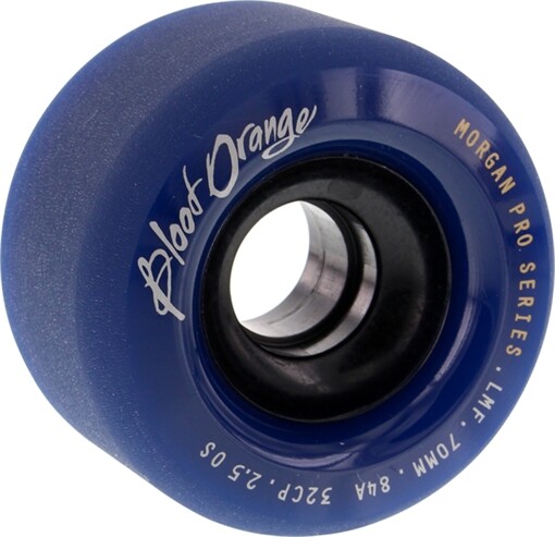 BLOOD ORANGE MORGAN 70mm 84a Navy Skateboard Wheels Set of 4