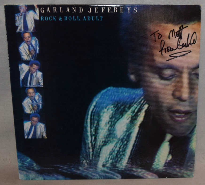 1981 -GARLAND JEFFREYS- Signed/Autograph/Auto Vinyl LP Record Album - Rock Adult