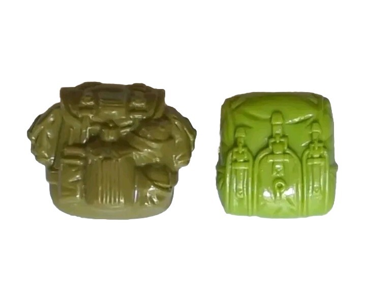 GI Joe 1986 Hawk & Lady Jaye Backpack Original Accessory Lot Vintage Accessories