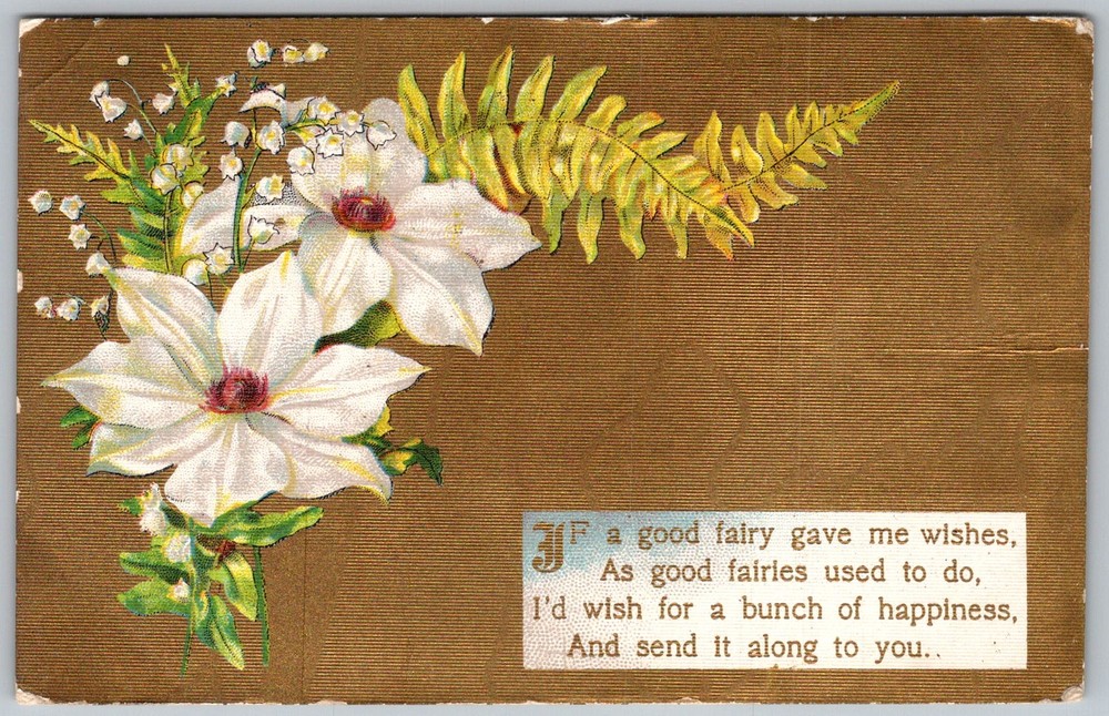 Antique Postcard Lily Of The Valley Provo, UT 1910s
