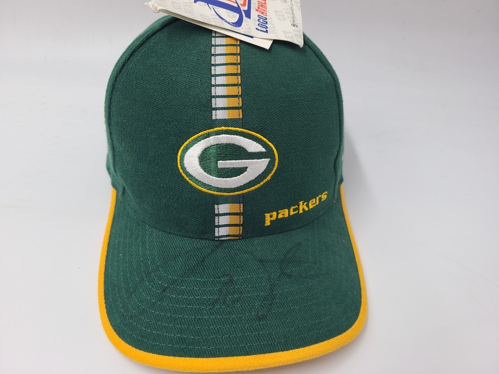 Vintage Green Bay Packers Pro Line Autographed NFL Cap with Logo