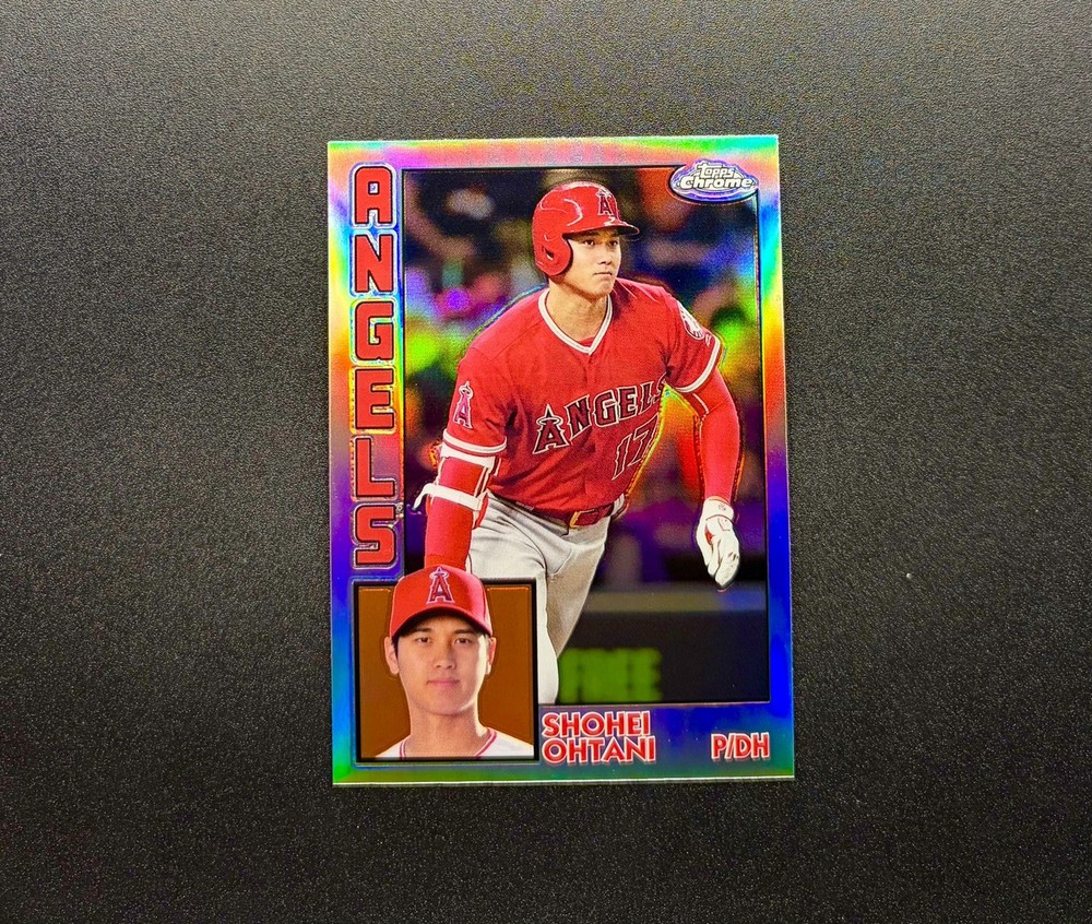 2019 Topps Chrome - 1984 Topps Shohei Ohtani #84TC-25 Refractor