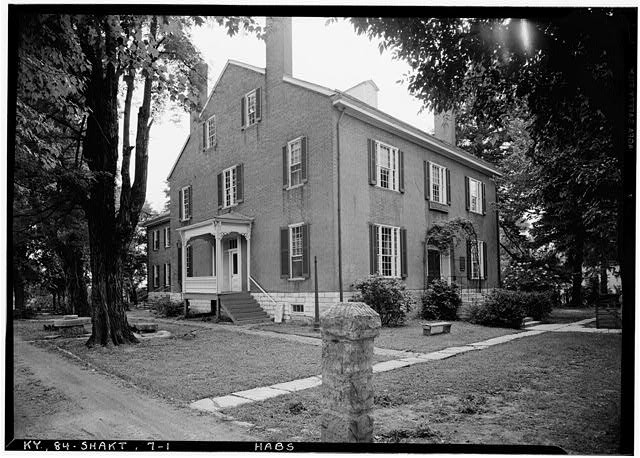 Shaker Centre Family Trustees' Office,Shakertown,Mercer County,Kentucky,KY