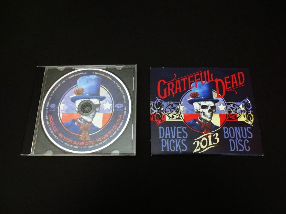 Grateful Dead Dave's Picks 6 Bonus CD 1969 Fillmore SF Live Concert