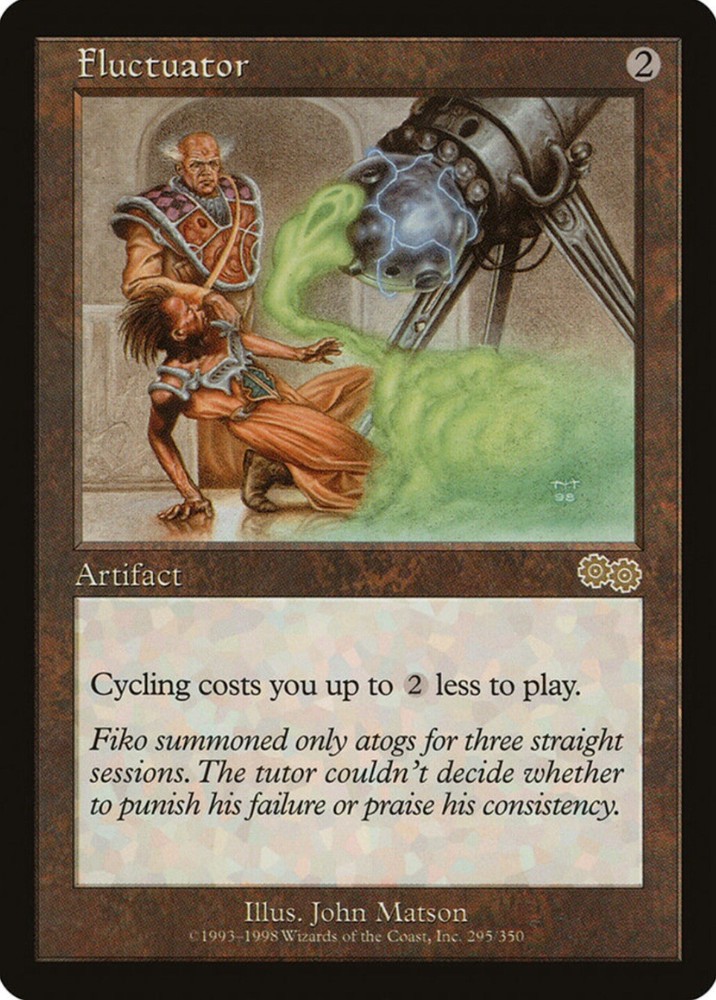 Fluctuator [Urza's Saga] LP-NM 295/350 Vintage MTG Card