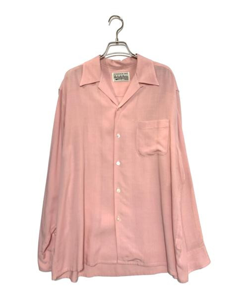 Wacko Maria Open Collar Long Sleeve Shirt in XL
