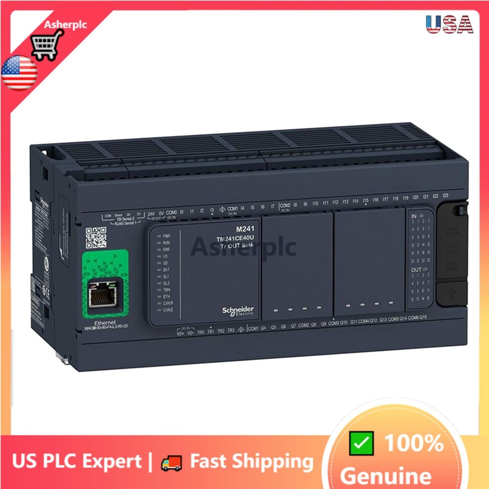 NEW Schneider PLC Controller TM241CE40U