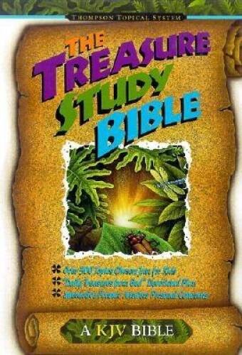 Treasure Study Bible-KJV - Hardcover By Elliot, Betsy Rossen - ACCEPTABLE