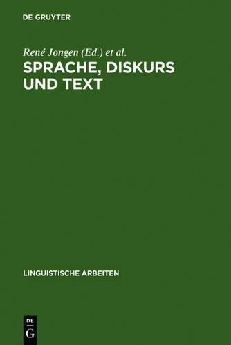 Sprache, Diskurs und Text (Hardback)