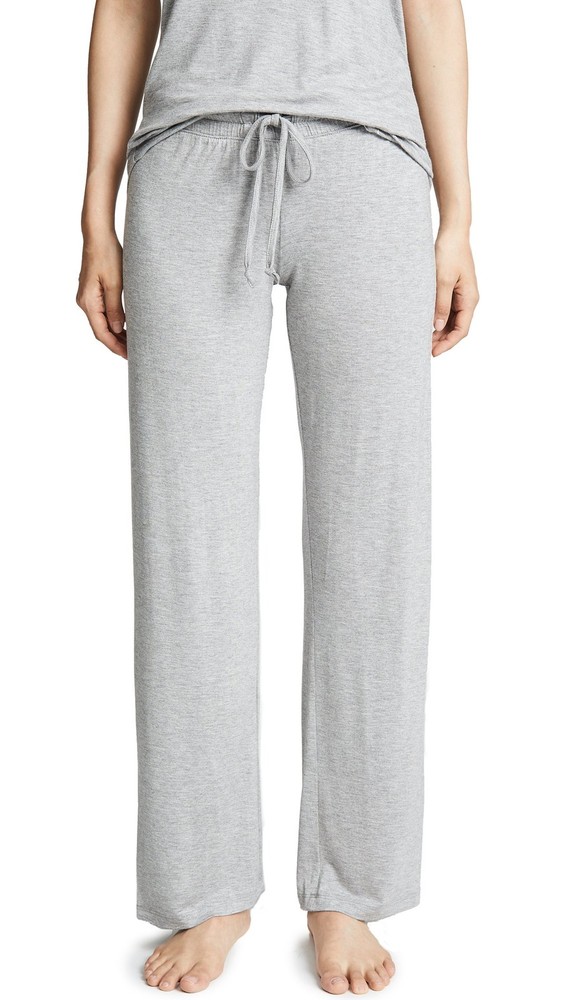 PJ Salvage Basic Long Pajama Pants in Gray Size XS