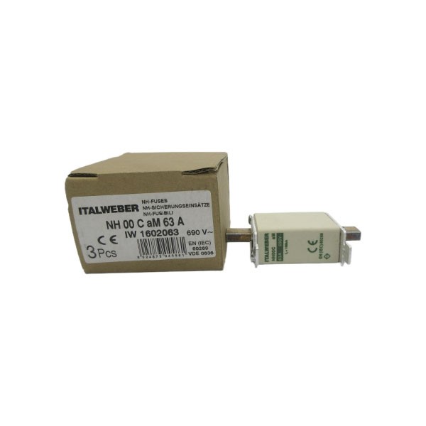 Ital Weber Nh00Cam63A 690V 63A (Pkg Of 3) Nsmp
