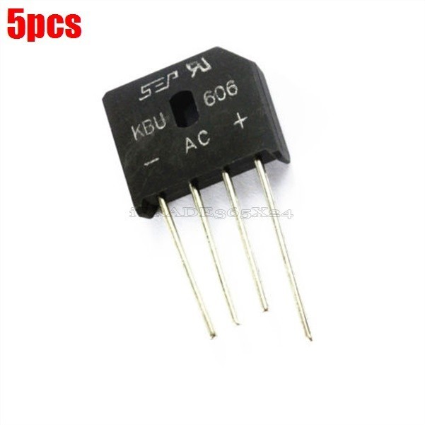 5Pcs KBU606 Diotec Semiconductor KBU606 Ic New ry