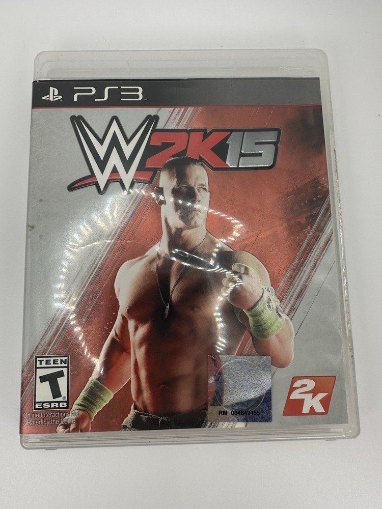 WWE 2K15 (Sony PlayStation 3, 2014) complete
