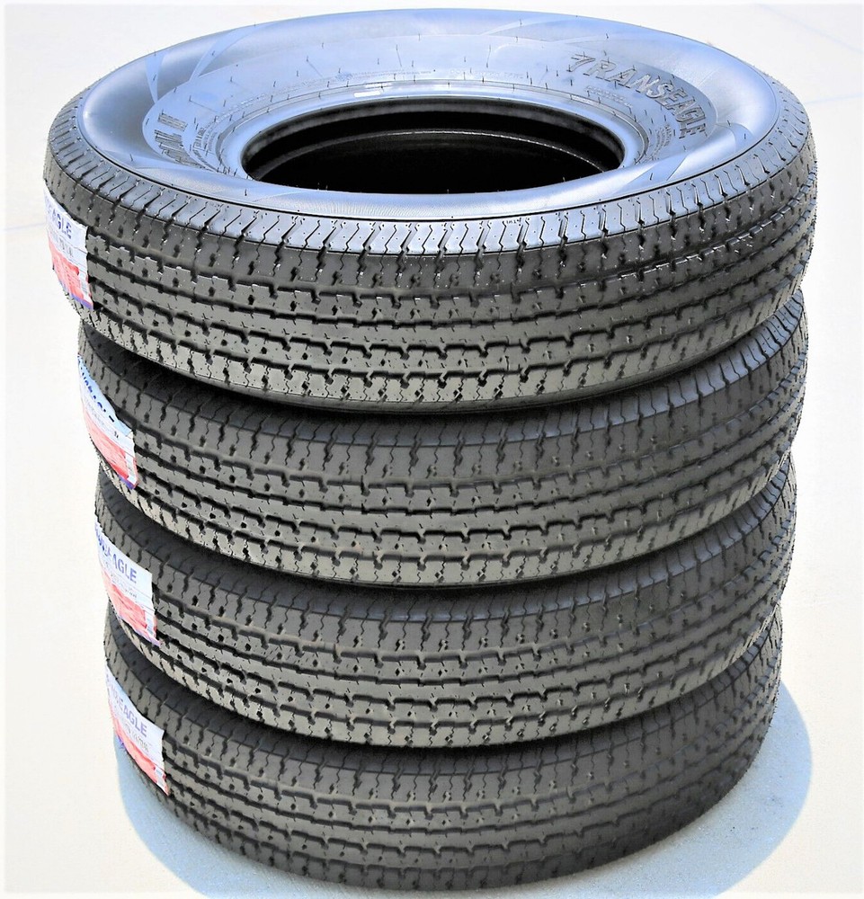 4 Tires Transeagle ST Radial II Steel Belted ST 145/80R12 (145R12) Load E 10 Ply