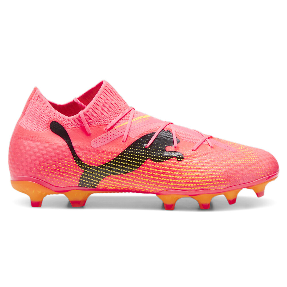 Puma Future 7 Pro Firm GroundAg Soccer Cleats Mens Pink Sneakers Athletic Shoes