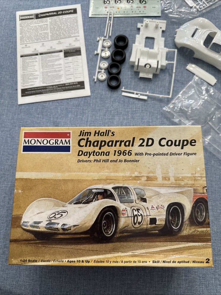 Jim Hall’s Chaparral 2D Coupe, Daytona 1966, Monogram, 1/24
