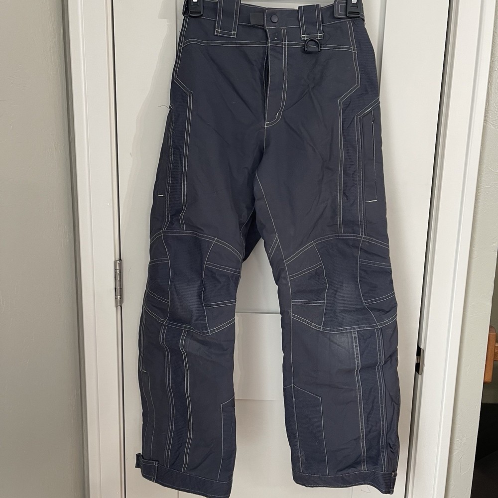 L.L. Bean Kids Size 14 Snowpants Waterproof Large Gray Winter Snow Insulated