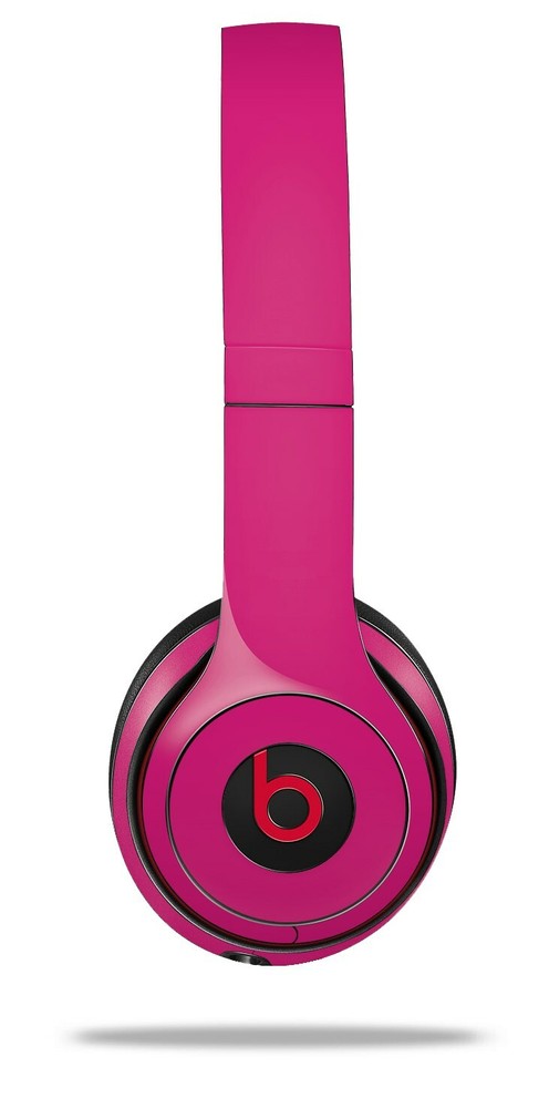 Skin Beats Solo 2 3 Solids Collection Fushia Wireless Headphones NOT INCLUDED