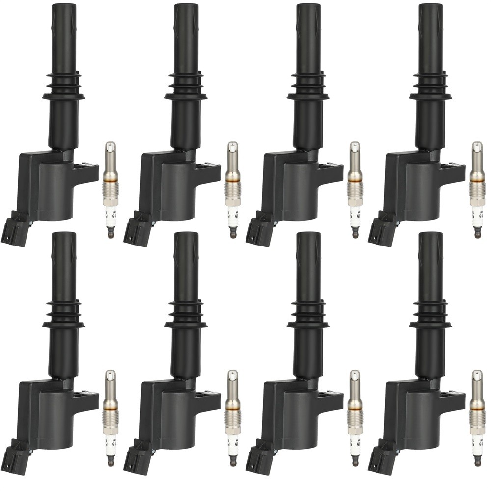 Ignition Coils & Spark Plugs For 2005-2007 Ford F150 Truck V8 5.4L DG511 New