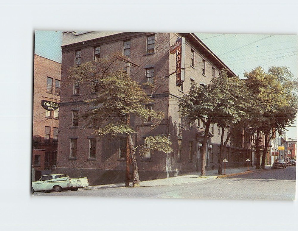Postcard Carleton Hotel Halifax Nova Scotia Canada