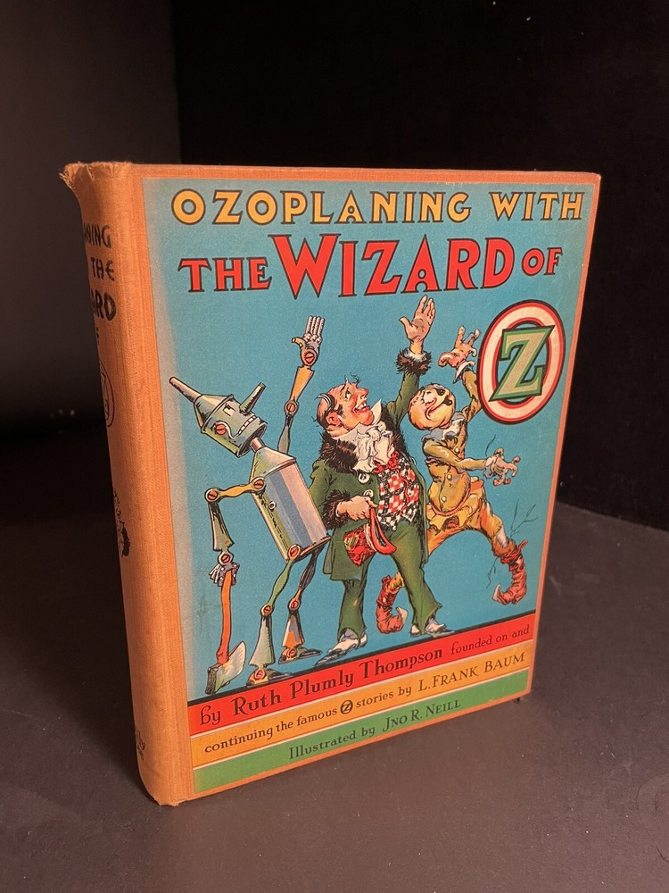 Ozoplaning With The Wizard of Oz L Frank Baum 1st Edition Reilly & Lee 1939