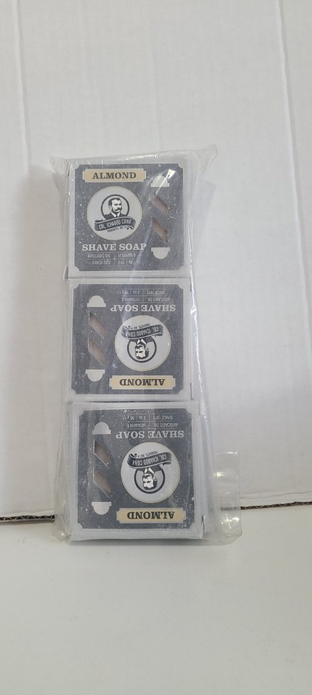 Col. Conk Worlds Famous Shaving Soap Almond Avocado Oil Vit E 2.25 oz X 3 Pack