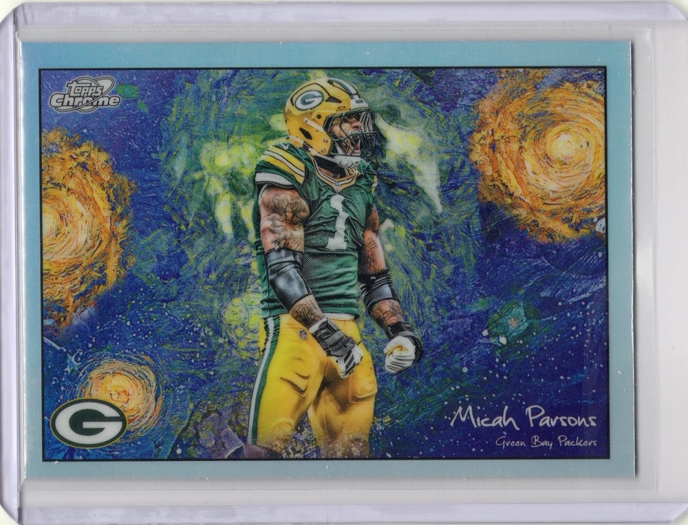 2025 Topps Chrome Cosmic Micah Parsons Stars In The Night #STN-24