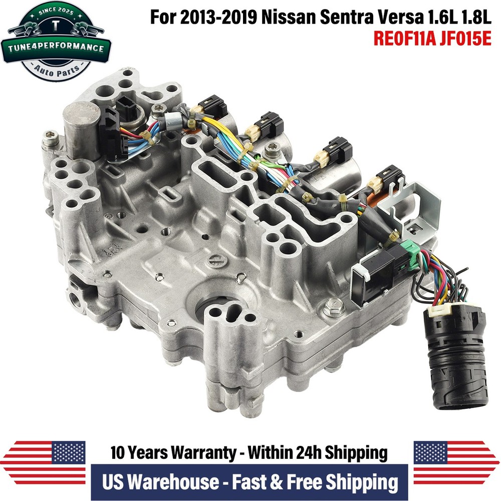 CVT Transmission Valve Body & Solenoid For 2013-2019 Nissan Sentra 1.8L RE0F11A_