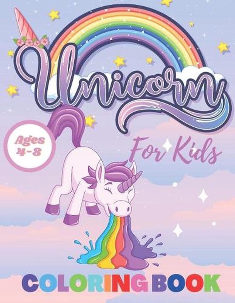 Unicorn Coloring Book For Kids Ages 4-8: The Magical Unicorn Colouring Book For