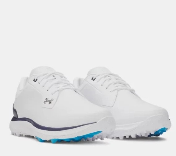 Under Armour UA Drive Glide Spikeless Men's Golf Shoes 6006123-100 size 12 new
