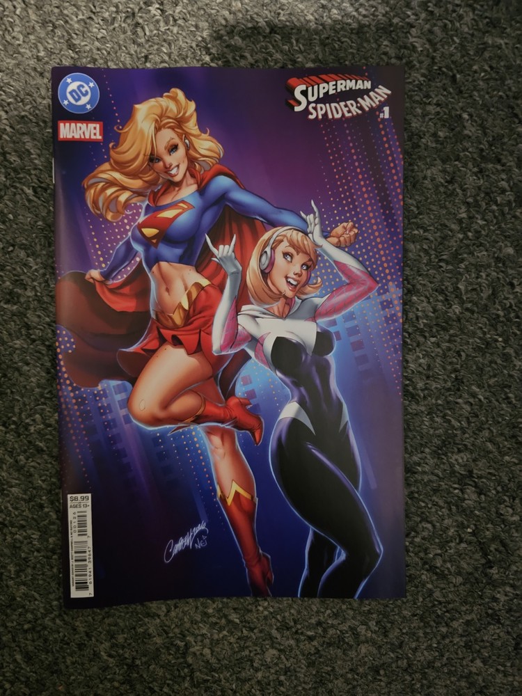 DC Marvel Superman Spider-Man #1 J. Scott Campbell Variant (2026) NM