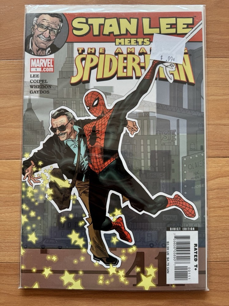Marvel Comics Stan Lee Meets Amazing Spiderman #1 Regular Cover VF/NM