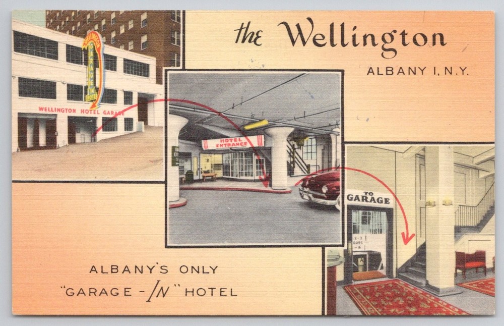 Vintage Wellington Hotel Albany NY 