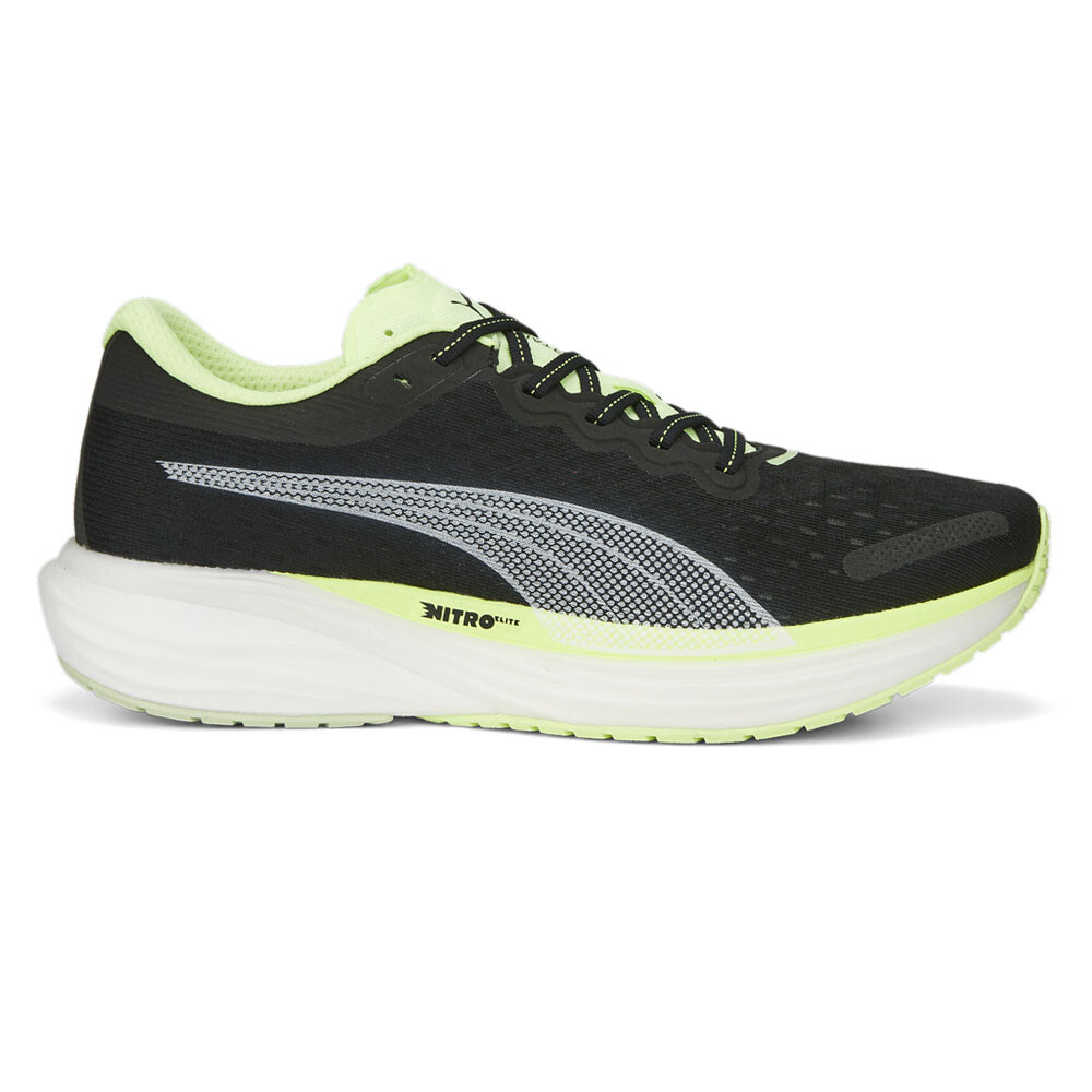 Puma Deviate Nitro 2 Run 75 Running  Mens Black Sneakers Athletic Shoes 37778201