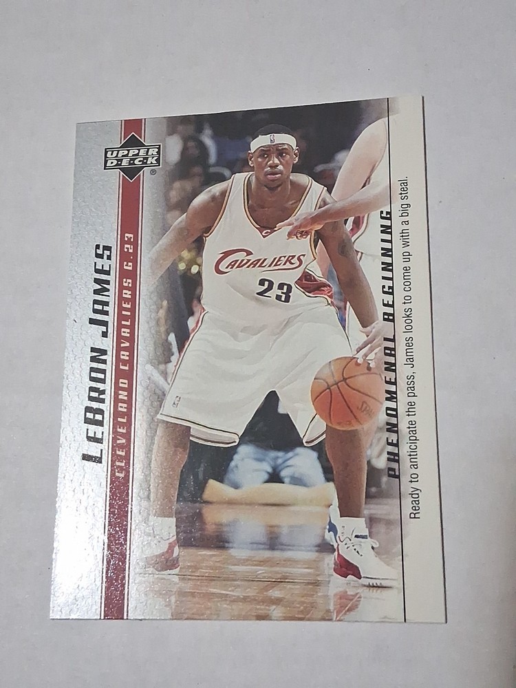 2003-04 Upper Deck Lebron James Phenomenal Beginning - LeBron James #19 (RC)