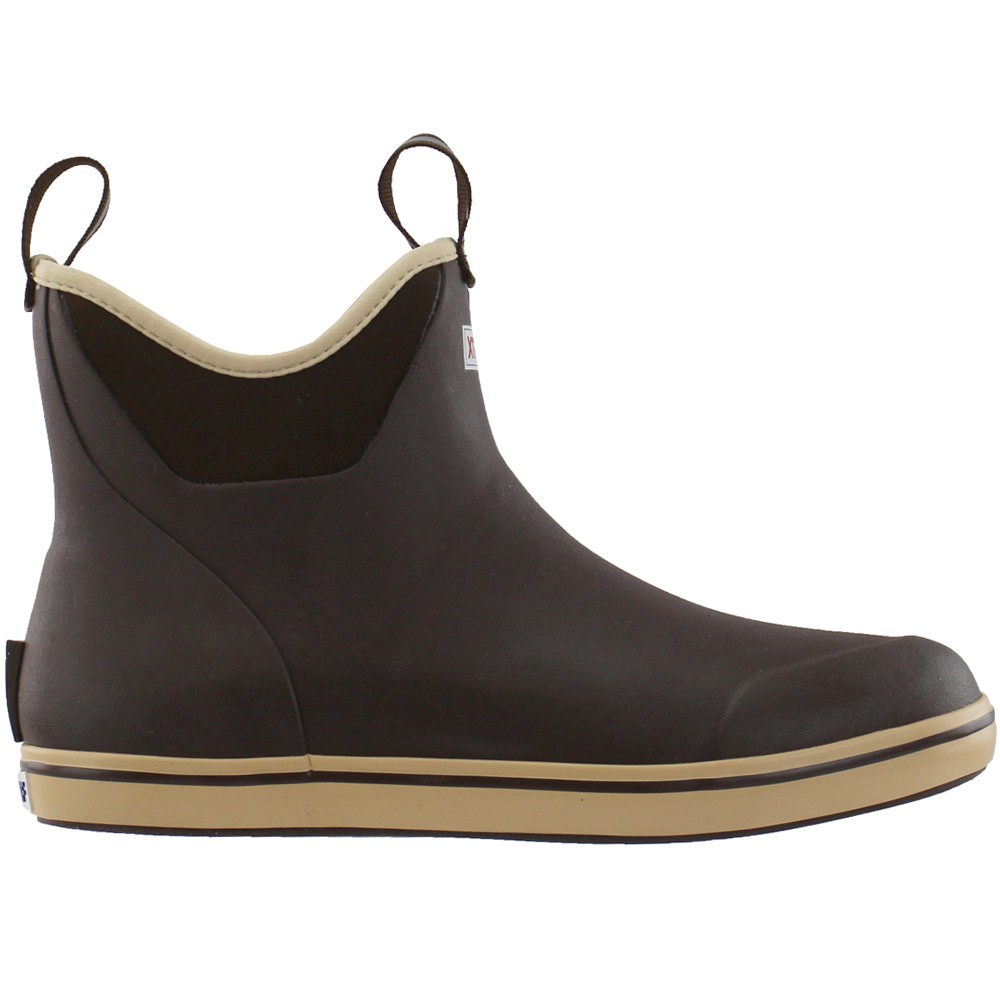 Xtratuf Ankle Deck Round Toe Pull On  Mens Brown Casual Boots 22734-BRN