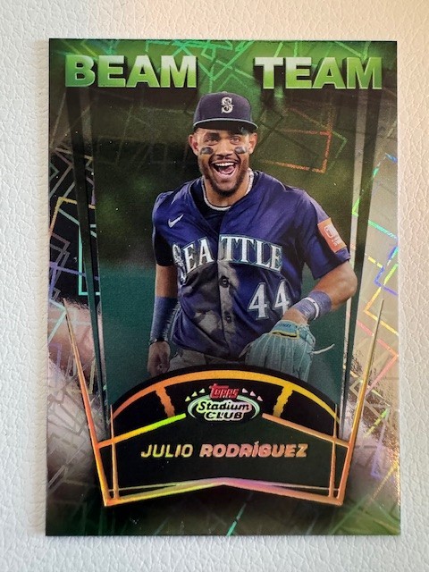 2025 Topps Stadium Club Julio Rodriguez Beam Team #BT-15