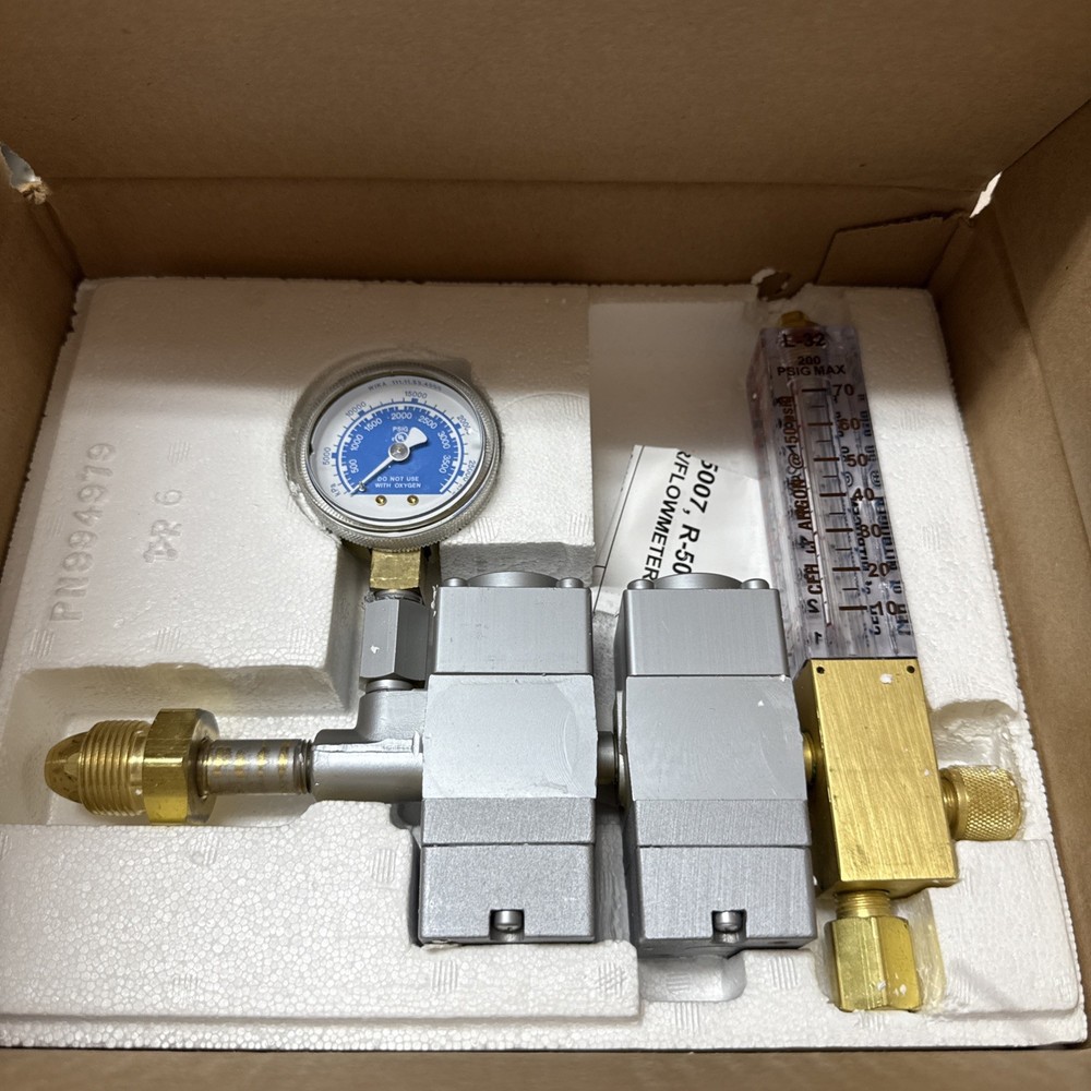 Flowmeter ESAB, OXWELD, R-502-FM-580 regulator, flow meter, part number 998846