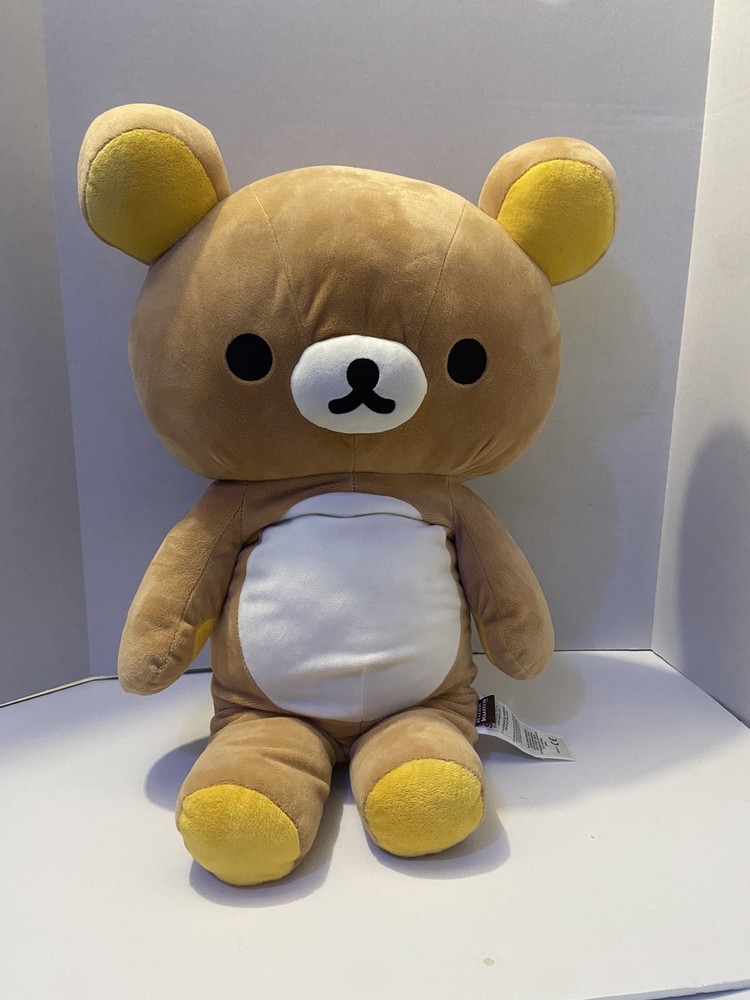 Rilakkuma San X Plush 2017 Zipper on back 22