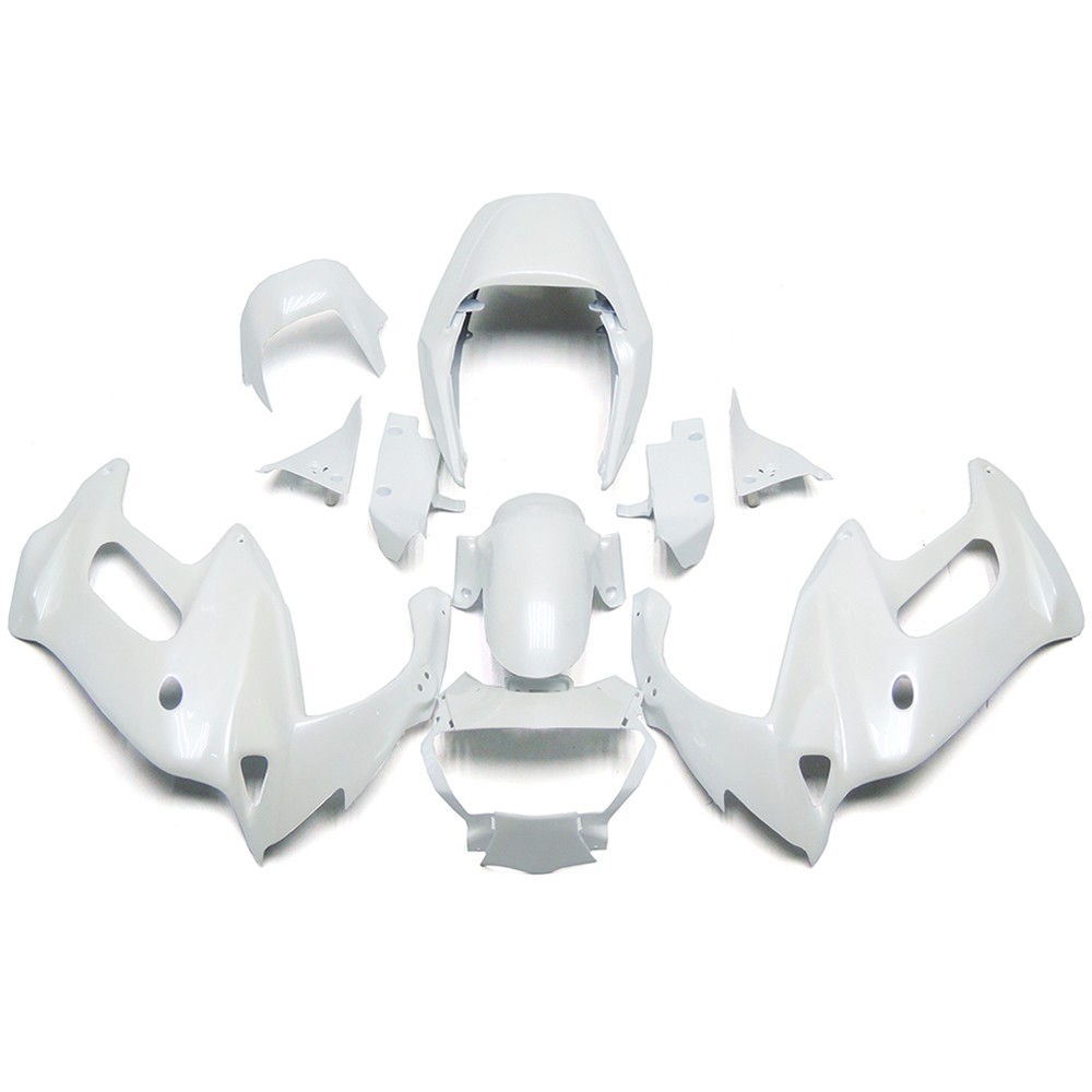 Injection Pearl White Fairing Kit for Honda 1997-2005 VTR1000F Plastic Bodywork